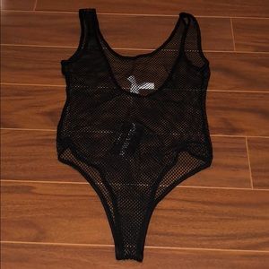 Fishnet bodysuit